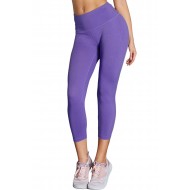 Purple High-Rise Track Full-Length Performance Leg...